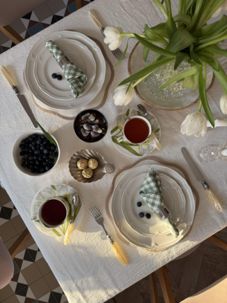 Весенняя сервировка: свежесть и нежные краски 🌿🌷 | Интересный контент в группе Affelandra в ОК (Одноклассники)