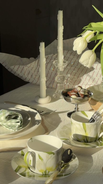 Весенняя сервировка: свежесть и нежные краски 🌿🌷 | Интересный контент в группе Affelandra в ОК (Одноклассники)