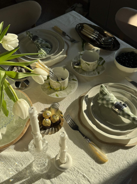 Весенняя сервировка: свежесть и нежные краски 🌿🌷 | Интересный контент в группе Affelandra в ОК (Одноклассники)