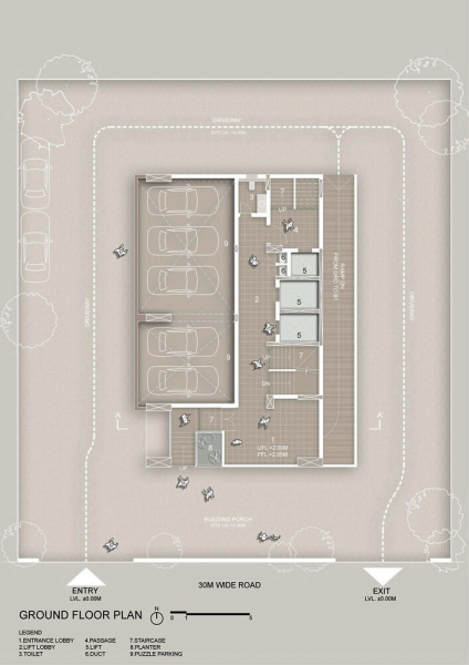 Новое офисное здание "Стелла" в городе Нагпур, Индия