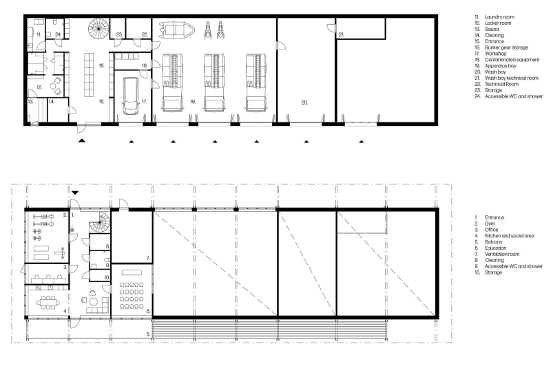 Завершено строительство новой пожарной части в Лидене, Швеция