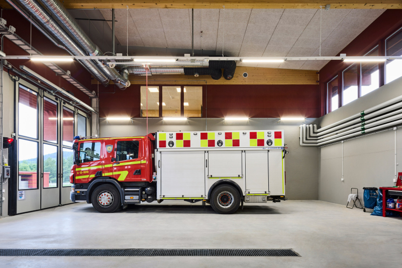 Завершено строительство новой пожарной части в Лидене, Швеция